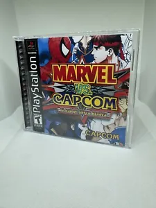 Marvel Vs Capcom PS1 Reproduction Replacement Case - NO DISC