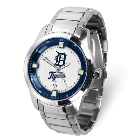 MLB Detroit Tigers Mens Titan Stainless Steel  Watch Style XWM3587 $206.90 Cover