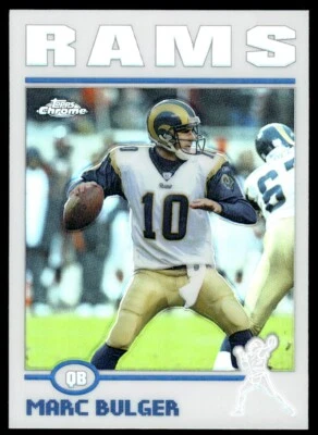 2004 TOPPS CHROME REFRACTOR Marc Bulger St. Louis Rams #102 - Image 1 of 2