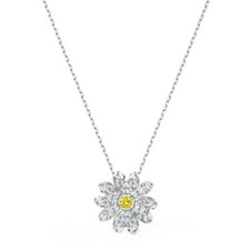 Swarovski Women's Pendant with Chain Eternal Flower Crystals 5512662