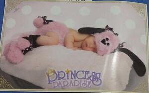 PRINCESS PARADISE PINKIE POODLE INFANT COSTUME DIAPER COVER SET age 0-3 MO'S