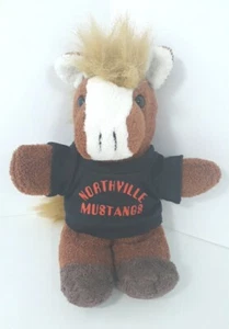 Peluche Northville Mustangs Caballo Mascota Peluche Michigan Nueva York - Imagen 1 de 5