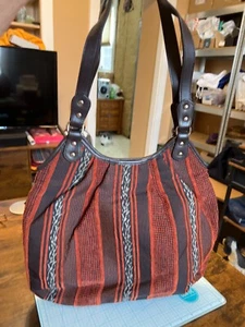 Vintage Maxx New York Boho Hobo Handbag, New Without Tags - Retail $99. - Picture 1 of 9