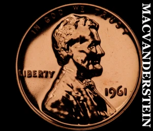 1961 Lincoln Memorial Cent - Choice Gem Proof Lustrous No Reserve #C4802 - Picture 1 of 2