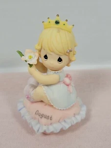 FIGURA DE ÁNGEL PIEDRA DE NACIMIENTO - AGOSTO - adorno de pastel de princesa - Imagen 1 de 9