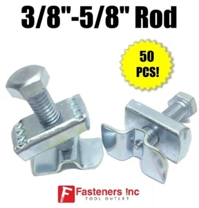 (Qty 50) Seismic Rod Stiffener Nuts for Unistrut Channel #4930 P2486 SC228 - Picture 1 of 5