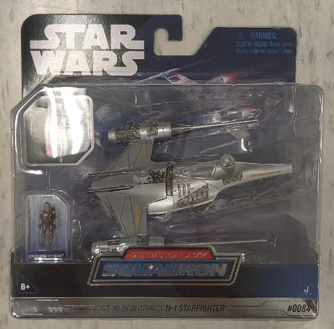 Jazwares Star WARS MANDALORIAN Grogu N-1 Starfighter Micro Galaxy Squadron Cover