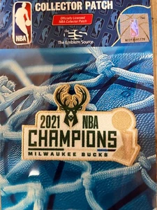 Parche de campeonato de las finales de la NBA 2021 Milwaukee Bucks campeones de baloncesto - Imagen 1 de 1