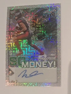 2025 Leaf Metal So Money! Green #SM-NA1 Nic Anderson Rc Auto #2/5 - Picture 1 of 3