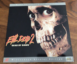 Evil Dead 2 (1987) Dead By Dawn Laserdisc Special Limited Edition BLOOD RED RARE