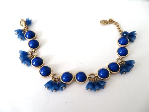 NEU TALBOTS BLAU PERLEN ARMBAND 7-9" - Bild 1 von 1