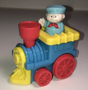 Vintage McDonald's Fisher-Price "Under 3" Conductor in Train Engine 1996 - Picture 1 of 11