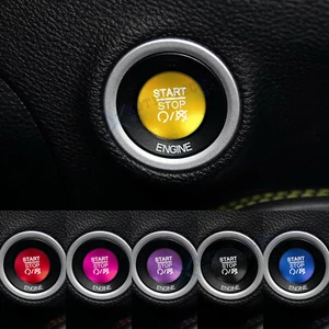 Power Ignition Switch Button Decor Sticker For Dodge Challenger RAM 1500 2500 - Picture 1 of 20