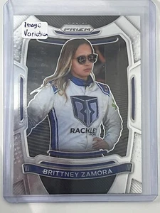 Brittney Zamora #18 Image Variation 2021 Panini Prizm Nascar - Picture 1 of 2