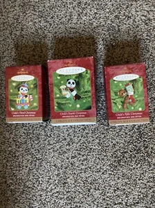 Vintage Hallmark Christmas Chids Age Collection Christmas Ornament 3. Ages 3,4,5 - Picture 1 of 2