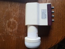 LNB Inverto Quad  Rundhals Lange 40mm Red Extend 0.3 DB