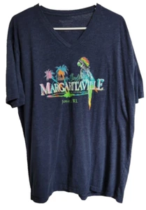 Damas XXL Jimmy Buffet's Margaritaville Jamaica W.I. Camiseta cuello en V - Imagen 1 de 3