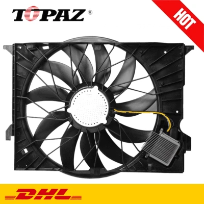 Ventola raffreddamento motore ventola radiatore per Mercedes W211 S211 C216 motore ventola 850 W - Immagine 1 di 4