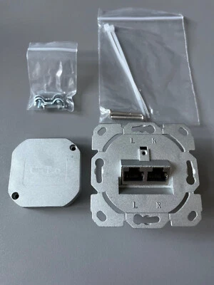 EFB Datendose CAT6E 2-fach Netzwerkdose für Busch Jäger Jung Gira Merten uvm ⚡⚡ - Bild 1 von 2