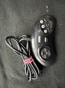 Genuine Official Sega Genesis 6-Button Controller OEM MK-1653 Tested - Picture 1 of 2