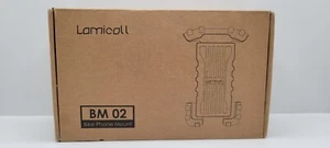 LAMICALL BM 02 Rower Uchwyt na telefon - Kierownica - Czarny - Zdjęcie 1 z 7