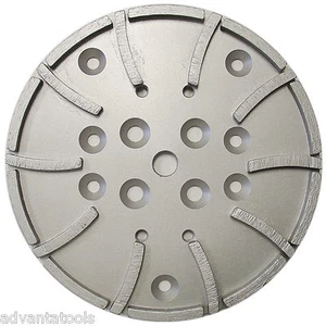 Cabezal de molienda de concreto de 10"" para amoladoras Blastrac EDCO - 20 Seg 50/60 Grit - Imagen 1 de 3