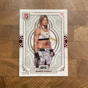 MANON FIORET 2024 TOPPS ROYALTY UFC Rosso PESO MOSCA /15 Q4060 - Foto 1 di 2