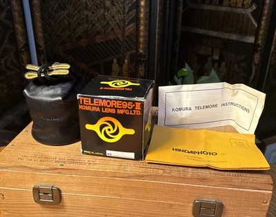 Teleconvertidor Komura Telemore 95 II 7KMC para cámaras y lentes Pentax K NUEVO EN STOCK NUEVO Foto 1 de 4