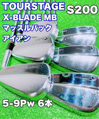 Muscle Back Iron Tourstage Tour Stage X-Blade Mb 5-9Pw 6 Piece Set Dynamic Gold - Image 1 of 4