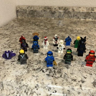 Lego Ninjago Minifigure Lot Jay, Kai, Zane, Lloyd, Garmedon - Image 1 of 4