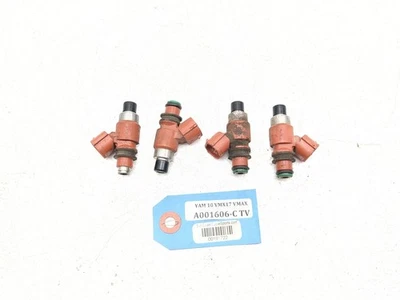 09-20 Yamaha Vmax 1700 VMX17 Fuel Injector Set 2S3-13761-00-00 - Image 1 of 4
