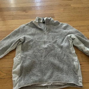 Lululemon Stand Out Sherpa Jacket Women Heathered Core Light Grey Silver Drop - Picture 1 of 3