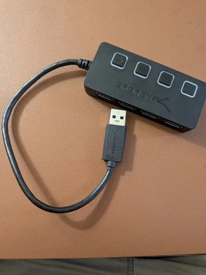 Sabrent Port USB 3.0 Hub with Power Switches  - Image 1 of 3