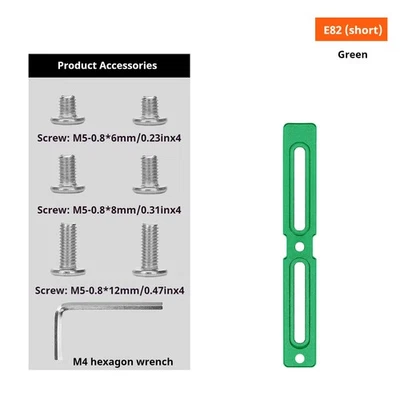 Adaptador de montaje para portabotellas de aleación de aluminio ENLEE MTB ajustador de jaula para botellas de bicicleta Foto 1 de 4