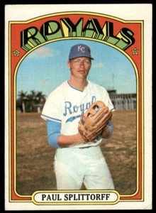 1972 Topps #315 Paul Splittorff Royals EX-EXMINT *2155