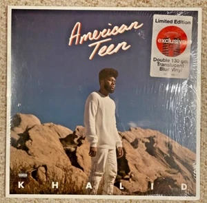 Khalid American Teen Translucent Blue Double Vinyl - Imagen 1 de 3