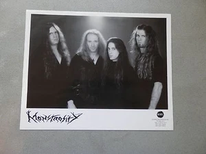 Monstrosity Promo Photo 8x10 Record Insert Malevolent Creation Atheist Deicide - Picture 1 of 1
