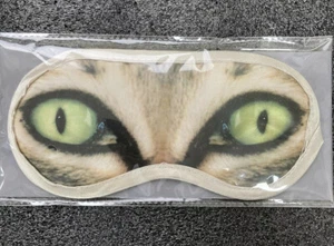 Sleep Mask Eye Mask Lynx / Cat Animal Eyes Sleep Face Mask UK Seller - Picture 1 of 1