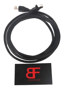 6 Foot Cat5e 24AWG Patch Cable Black 568B.2 Network Ethernet Cable BLK1042 - Picture 1 of 4