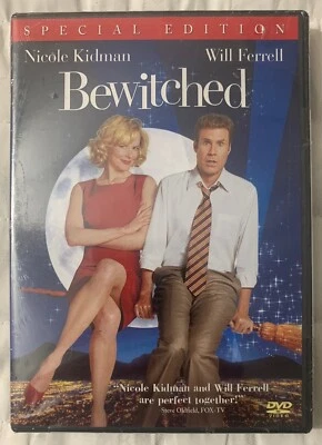 Bewitched (DVD, 2005, Special Edition) Will Ferrell, Nicole Kidman New Sealed  Foto 1 de 4