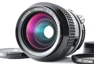 Nikon Ai NIKKOR 28mm f/2 MF Wide Angle Fast Manual Vintage Prime Lens w/ Filter - Picture 1 of 23