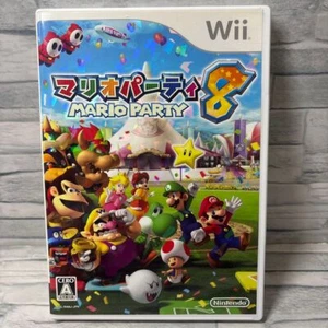Mario Party 8 Nintendo Wii Party Board Game RVL-P-RM8J with Case Japan 41 - Picture 1 of 5