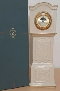 Lenox Patriarch Grandfather Quartz Clock 8.5" Tall - Picture 1 of 4