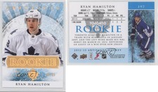 2012-13 Upper Deck Artifacts Gold Spectrum /25 Ryan Hamilton #197 Rookie RC