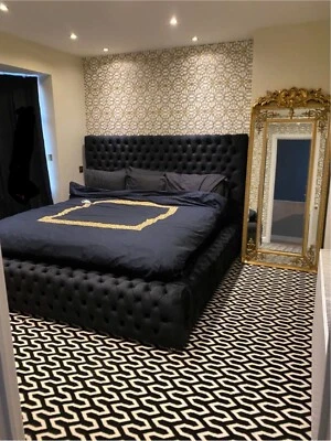 AMBASSADOR PARK LANE BED FRAME DOUBLE KING SUPER KING IN PLUSH FABRIC - Image 1 of 4