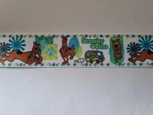 2 meters of Scooby Doo print grosgrain ribbon 1" wide - Picture 1 of 1