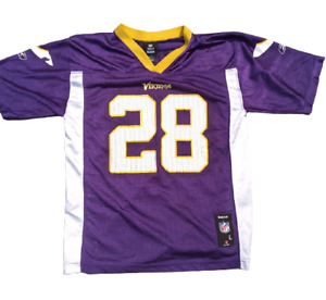 Vintage ADRIAN PETERSON Reebok NFL Team Apparel Jersey - Youth Large 