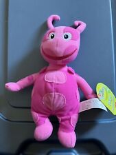 Fisher Price Backyardigans Uniqua Pink Plush 11” Stuffed Animal Toy 2005