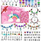 150PCS Charm Bracelet Making Kit, DIY Craft Jewelry Gift Set Kids Girls Teens