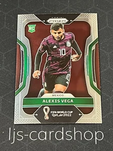 2022 Panini Prizm FIFA World Cup Qatar Alexis Vega RC Rookie #142 J1 - Picture 1 of 2